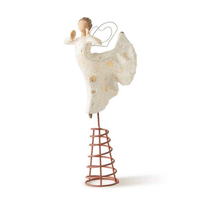 Willow Tree Song of Joy Tree Topper, Sculpted Hand-Painted Figure - Image 1